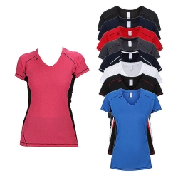 Women Running Performance Sports T Shirts Supplier