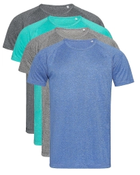 Polyester Melange Sports Tee T Shirt Tshirt Wholesale Supplier