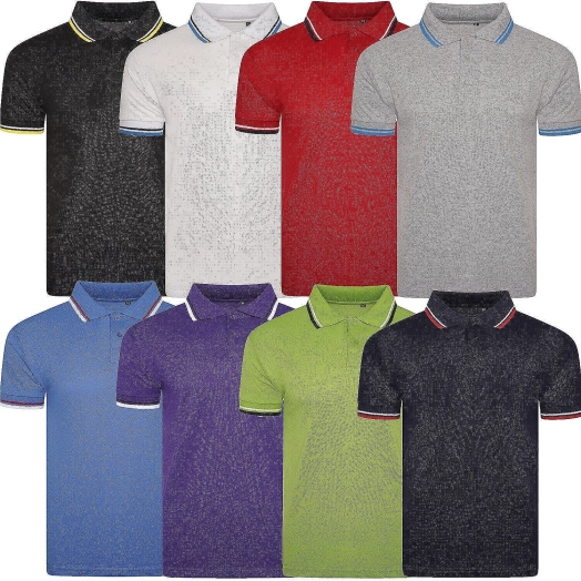 Mens Plain Tipping Polo Shirt Manufacturer Bangladesh